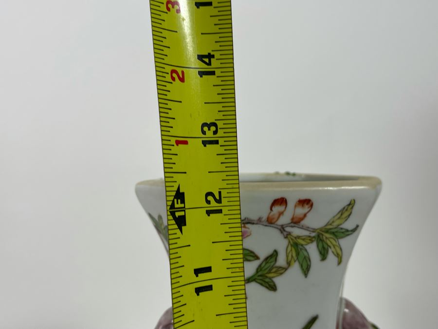 Pair Of Andrea By Sadek Porcelain Vases 12H [Photo 10]