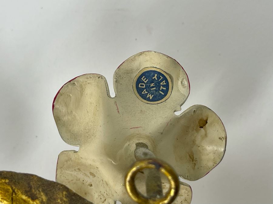 Pair Of Metal Wall Sconces Candelabras Made In Italy 14W X 12H [Photo 10]