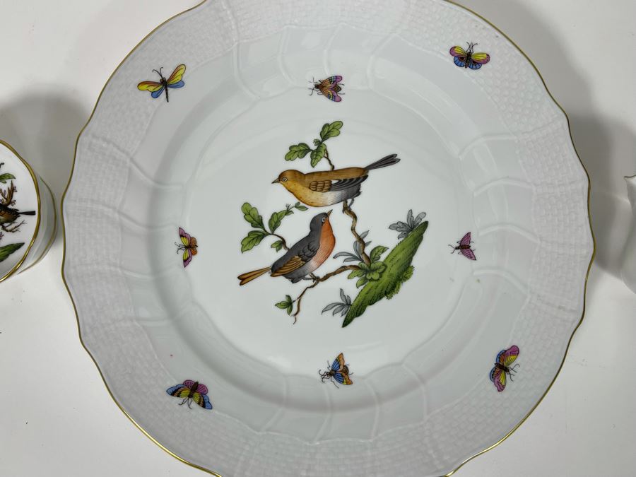 Collection Of Herend Hand Painted Porcelain From Hungary