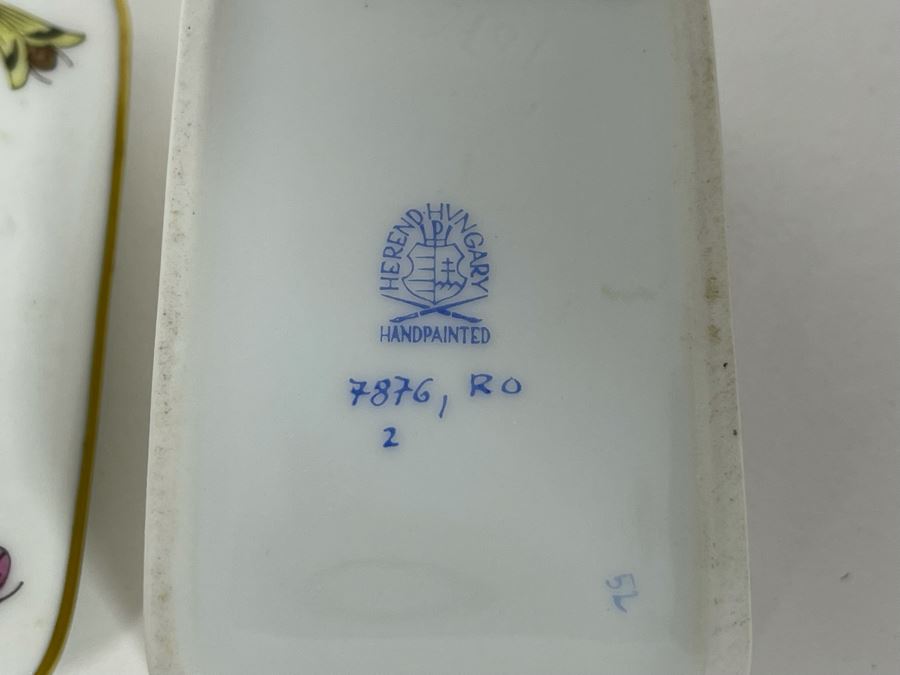 Collection Of Herend Hand Painted Porcelain From Hungary [Photo 11]