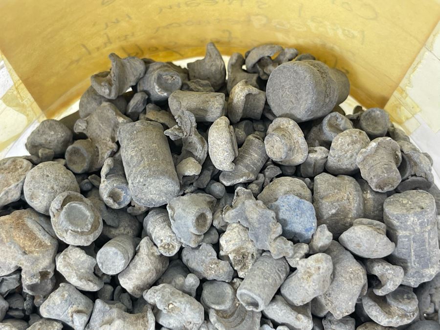 Jar Of Lead Shot And Bullets Collected From Stream While Sluicing For Gold 2lbs 10oz [Photo 4]