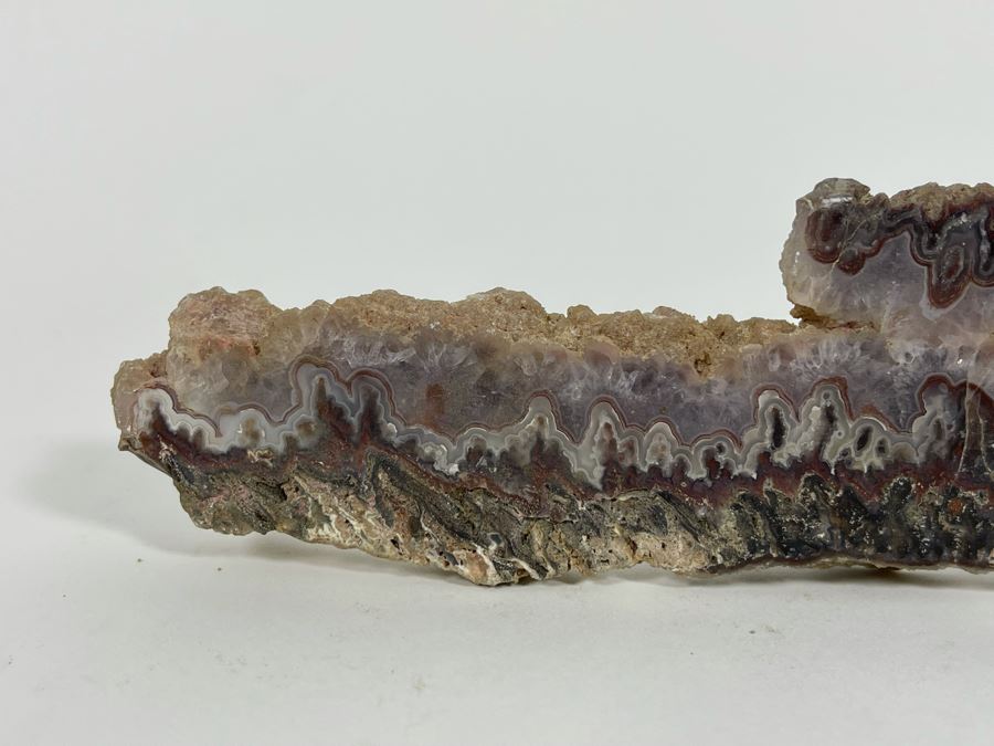 Geode Sliver And Polished Geode Half [Photo 6]