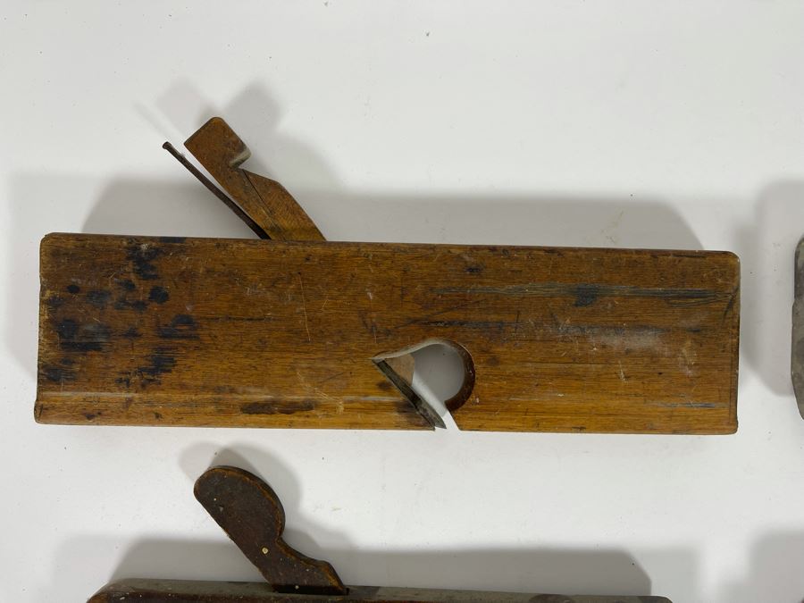 Set Of Four Antique Wood Planes [Photo 6]