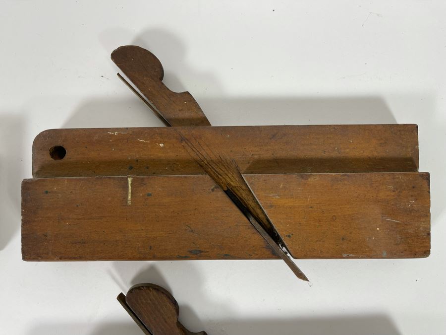 Set Of Four Antique Wood Planes [Photo 4]