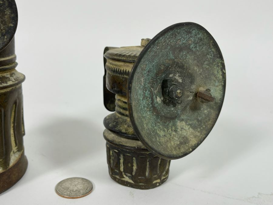 Pair Of Vintage Miner’s Carbide Lamps 9H And 4H [Photo 4]