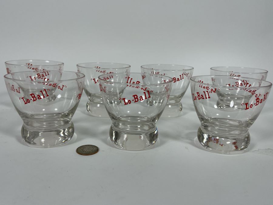 Seven Vintage Lo-Ball Glasses [Photo 3]