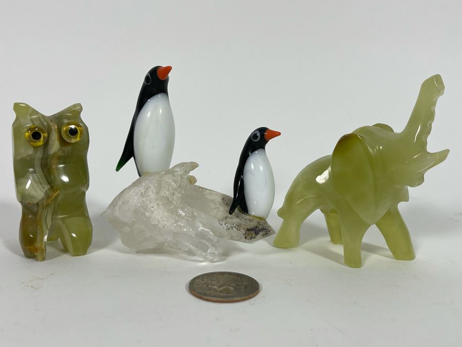 Set Of Three Animal Figurines [Photo 2]