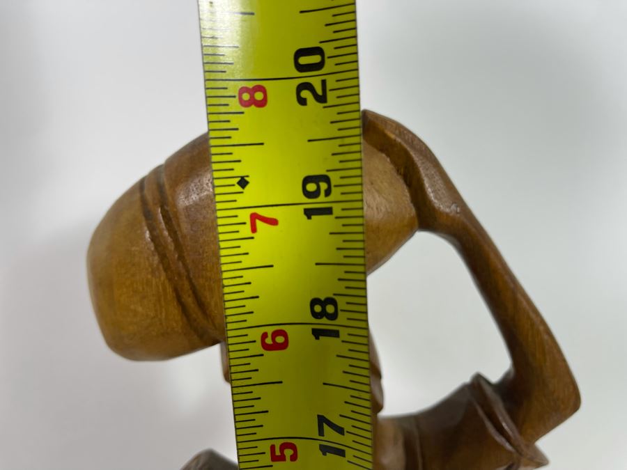 Four Carved Wooden Mid-Century Figurines From The Philippines  [Photo 18]