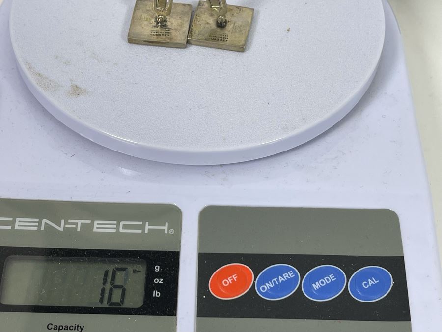 Sterling Silver Mid-Century Sailfish Cufflinks 16g [Photo 4]