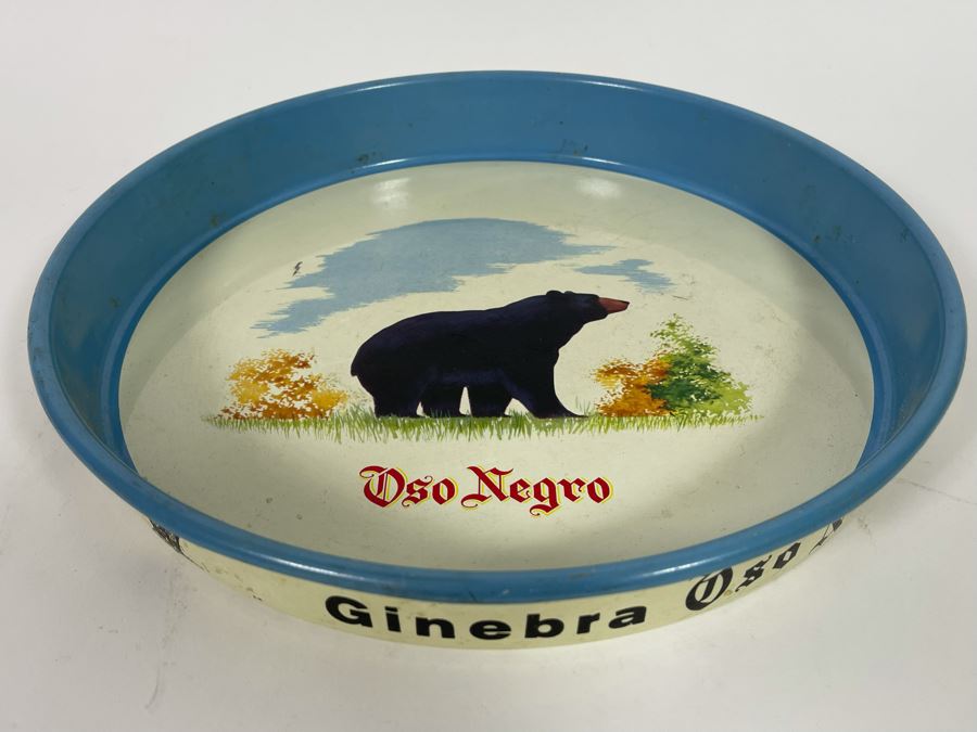 Oso Negro Metal Bar Serving Tray 13R [Photo 2]