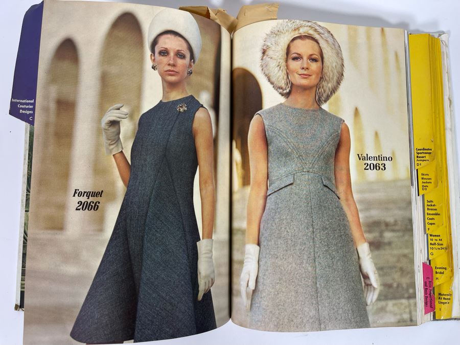 Vintage February 1969 VOGUE Patterns Large Catalog Book 11 X 14 [Photo 13]