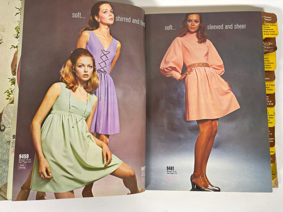 Vintage January 1969 McCall’s Patterns Large Catalog Book 11 X 14  [Photo 6]