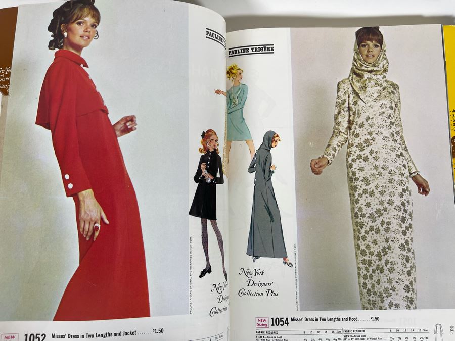 Vintage January 1969 McCall’s Patterns Large Catalog Book 11 X 14  [Photo 11]