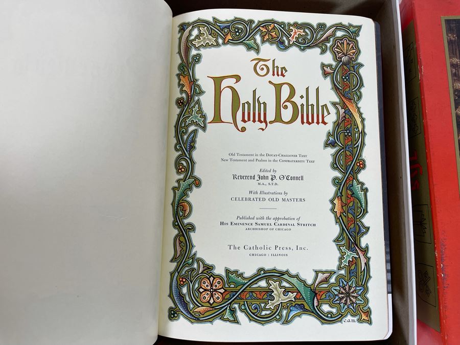 Papal Edition Of The Holy Bible [Photo 4]