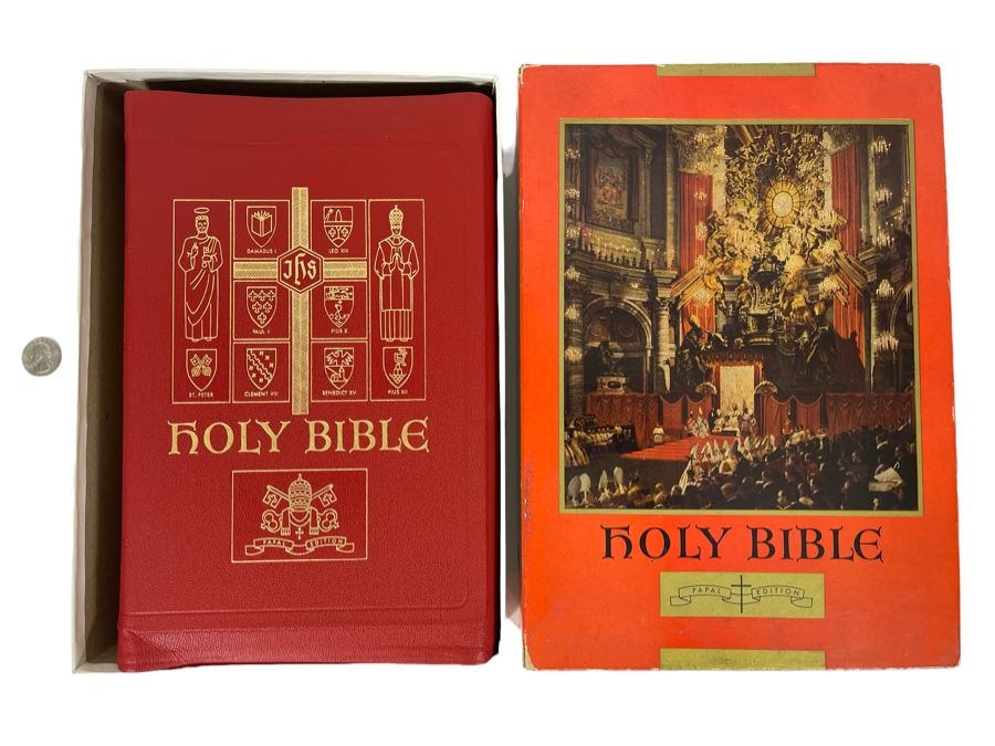 Papal Edition Of The Holy Bible