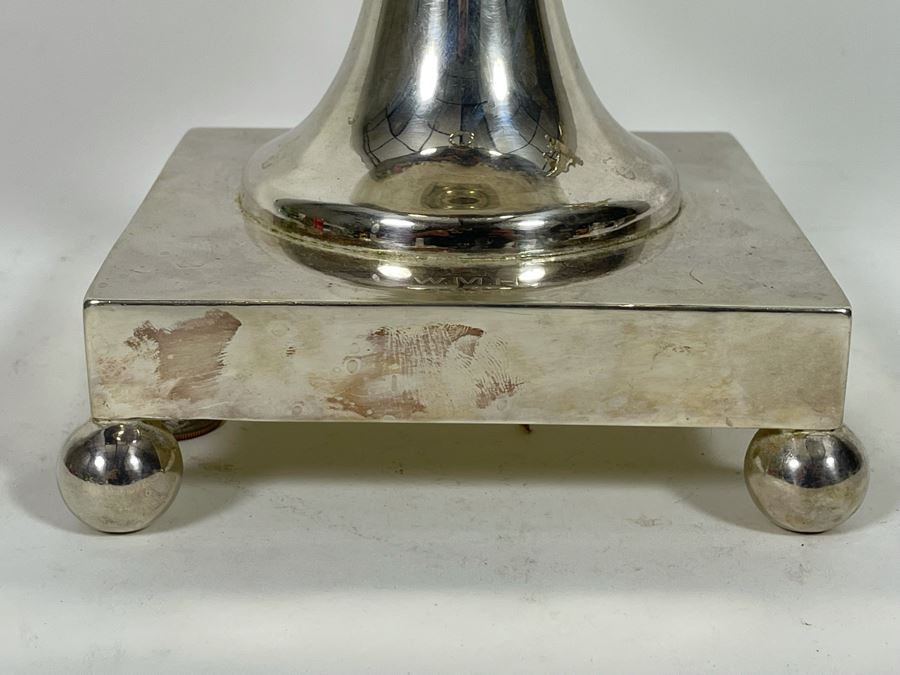 Antique English Silver Plate Samovar Tea Urn With Faded Hallmarks 10W X 15H [Photo 10]