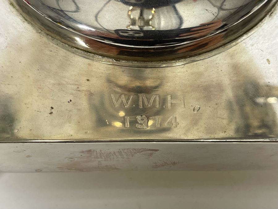 Antique English Silver Plate Samovar Tea Urn With Faded Hallmarks 10W X 15H [Photo 12]