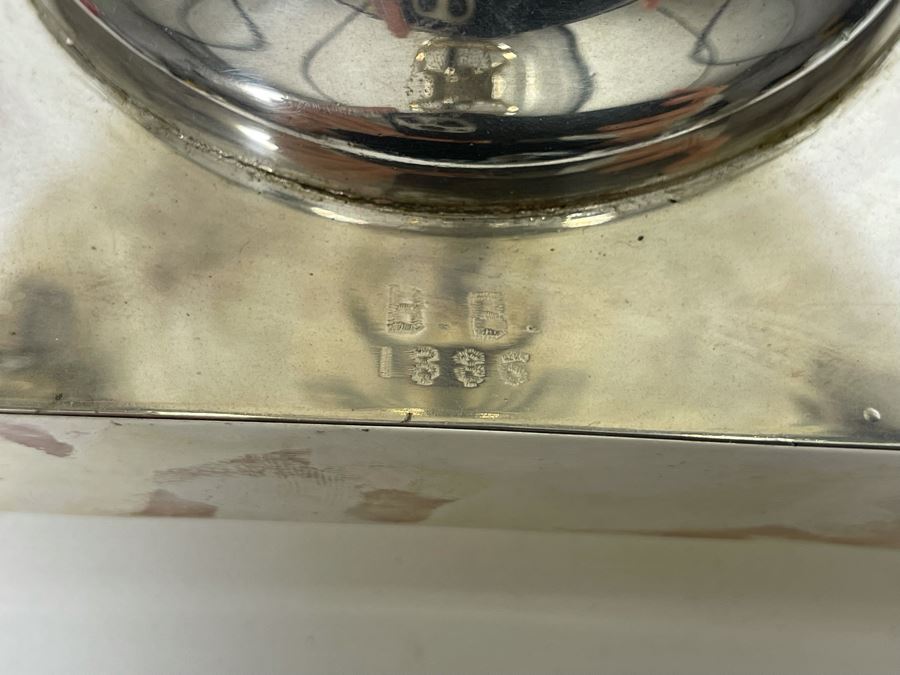 Antique English Silver Plate Samovar Tea Urn With Faded Hallmarks 10W X 15H [Photo 3]