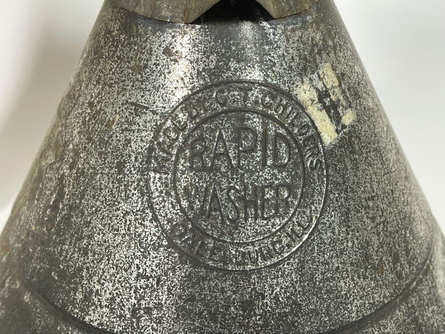 Vintage National Washboard Co Washboard And Vintage Rapid Washer [Photo 5]