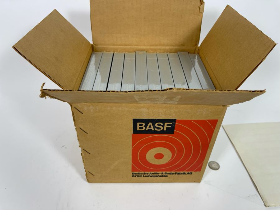 Sealed Set Of Ten BASF Reel To Reel Tapes LP 35 [Photo 3]