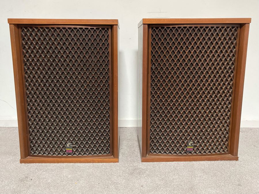 Vintage Pair Of Sansui SP-3500 4 Way High Power Series Speakers 17.5W X 11.5D X 25.5H [Photo 4]