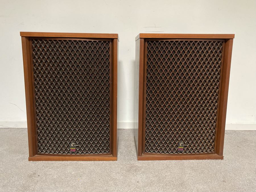 Vintage Pair Of Sansui SP-3500 4 Way High Power Series Speakers 17.5W X 11.5D X 25.5H [Photo 3]