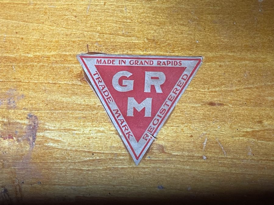 Vintage Chest Of Drawers Dresser With Adjustable Mirror 43W X 22D X 35.5H Mirror Is 34H [Photo 4]