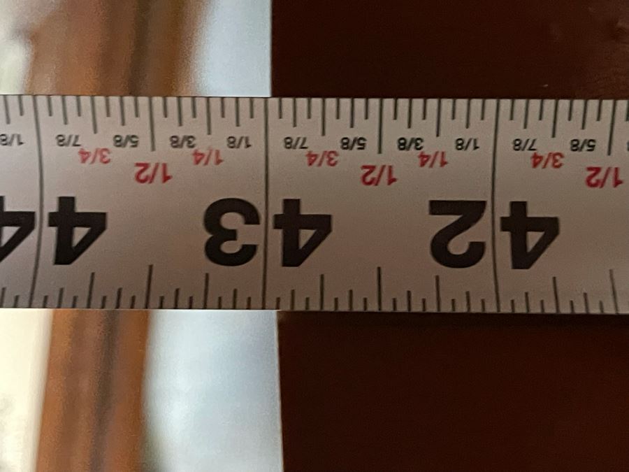 Vintage Chest Of Drawers Dresser With Adjustable Mirror 43W X 22D X 35.5H Mirror Is 34H [Photo 5]