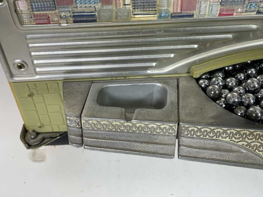 Vintage Japanese Pachinko Machine Sold As Is May Need Servicing 20W X 33H X 6D [Photo 9]