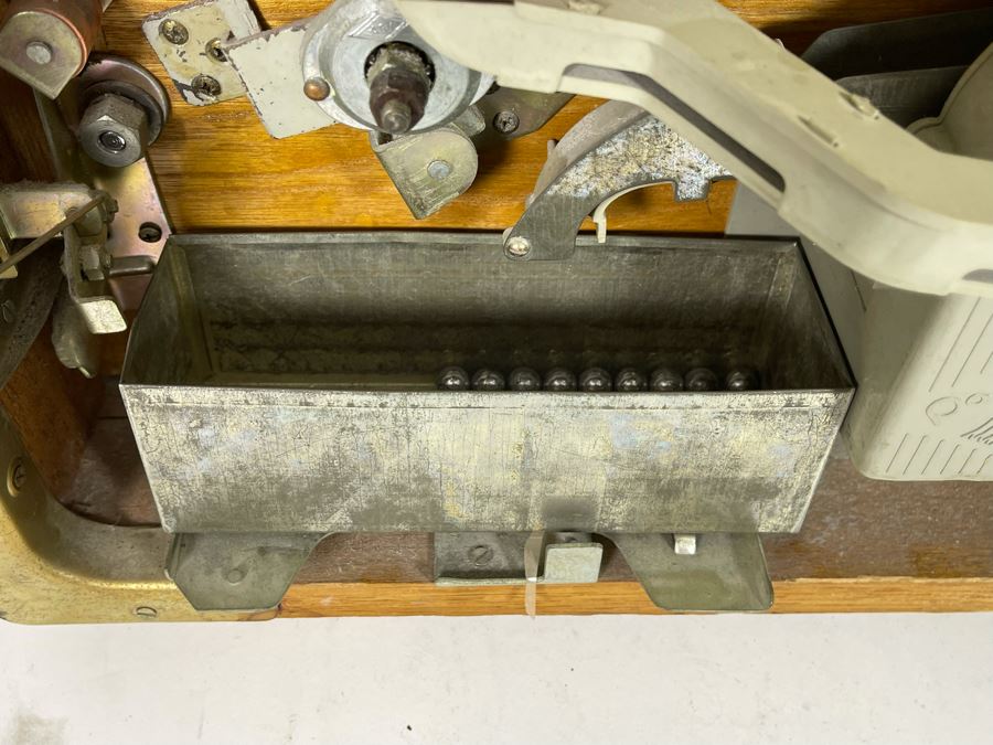 Vintage Japanese Pachinko Machine Sold As Is May Need Servicing 20W X 33H X 6D [Photo 17]