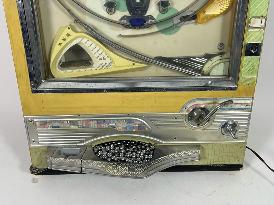 Vintage Japanese Pachinko Machine Sold As Is May Need Servicing 20W X 33H X 6D [Photo 7]