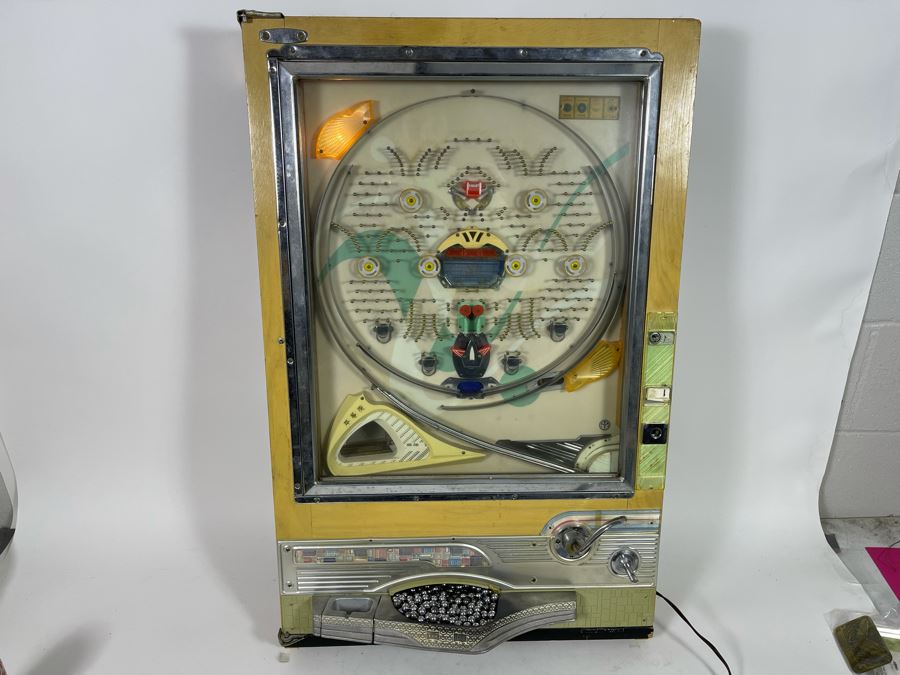 Vintage Japanese Pachinko Machine Sold As Is May Need Servicing 20W X 33H X 6D [Photo 2]