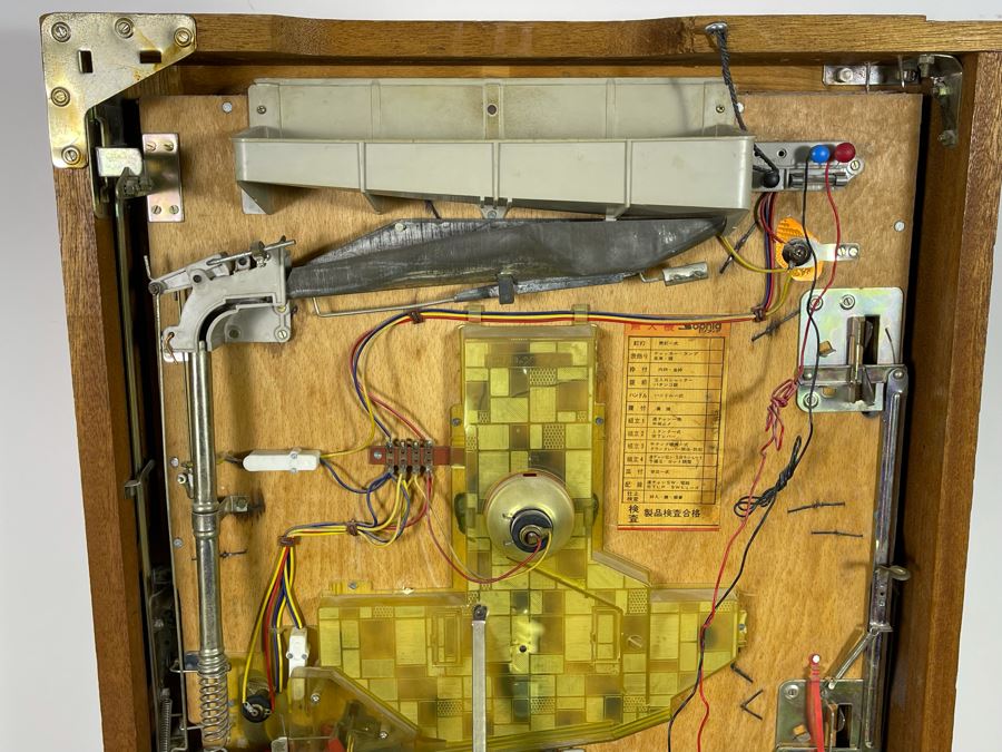 Vintage Japanese Pachinko Machine Sold As Is May Need Servicing 20W X 33H X 6D [Photo 14]