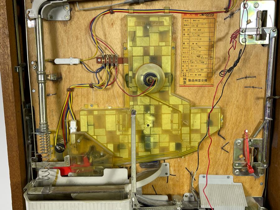 Vintage Japanese Pachinko Machine Sold As Is May Need Servicing 20W X 33H X 6D [Photo 15]