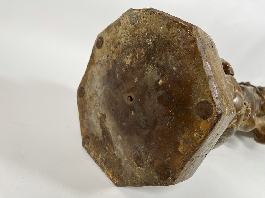 Plaster Standing Guanyin Buddha Statue 42H [Photo 21]