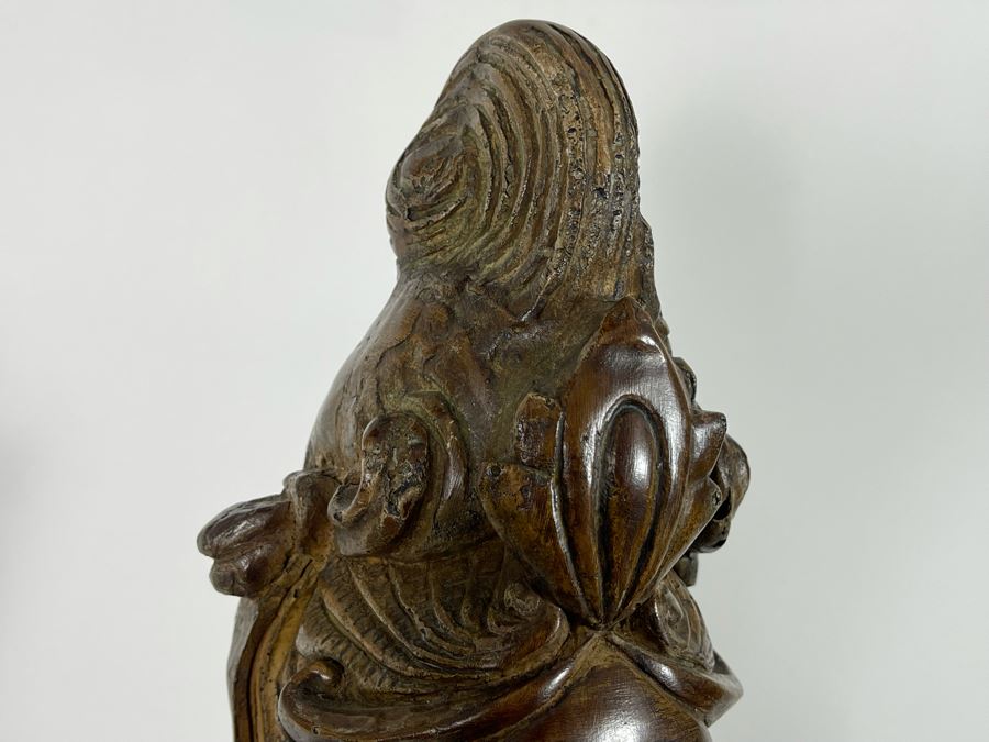 Plaster Standing Guanyin Buddha Statue 42H [Photo 5]