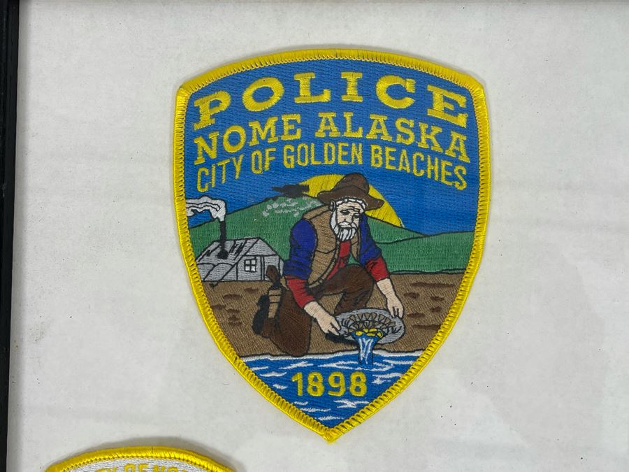 Framed Nome Alaska Patches And Framed Desert Rat Vintage Fruit Crate Label [Photo 4]