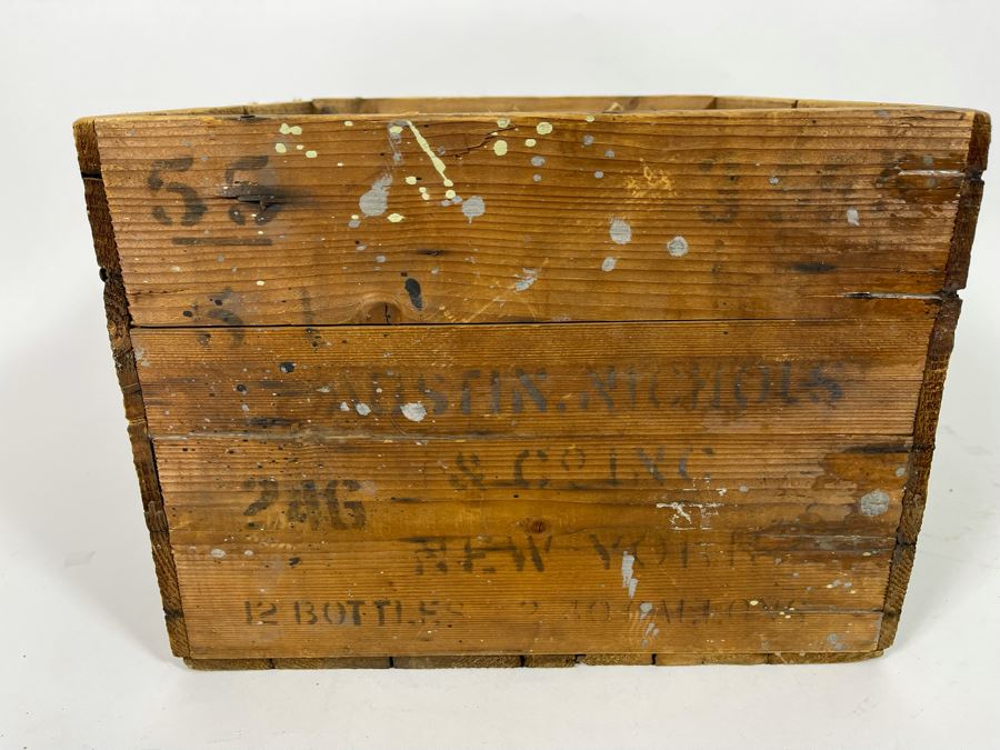 Grant's Scotch Whisky Wooden Crate 13.5W X 13.5D X 10H [Photo 5]