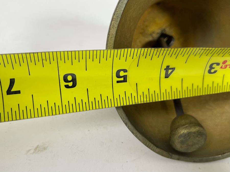 Vintage Swiss Brass Cow Bell 5R [Photo 7]