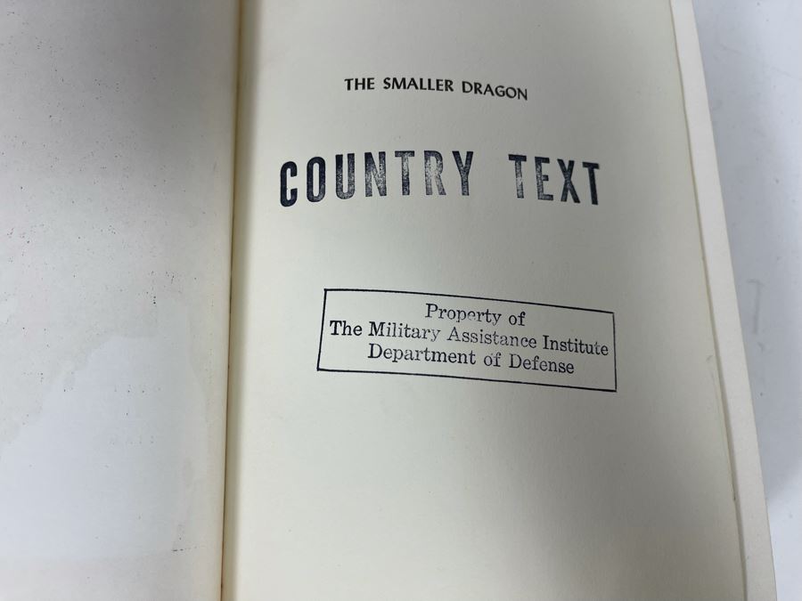 First Edition Book The Smaller Dragon A Political History Of Vietnam By ...