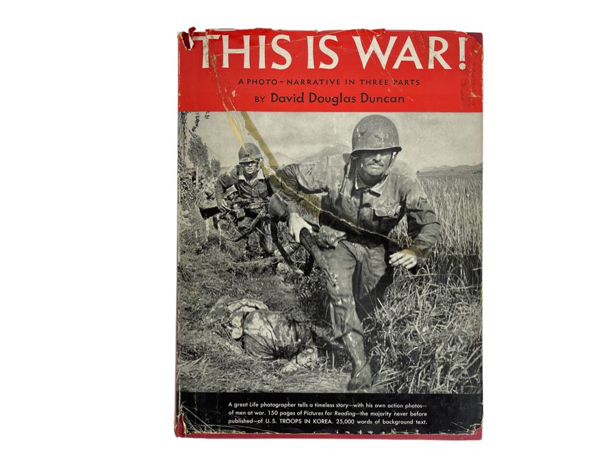 This Is War! Hardcover Book By David Douglas Duncan