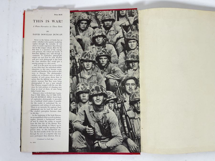 This Is War! Hardcover Book By David Douglas Duncan [Photo 3]