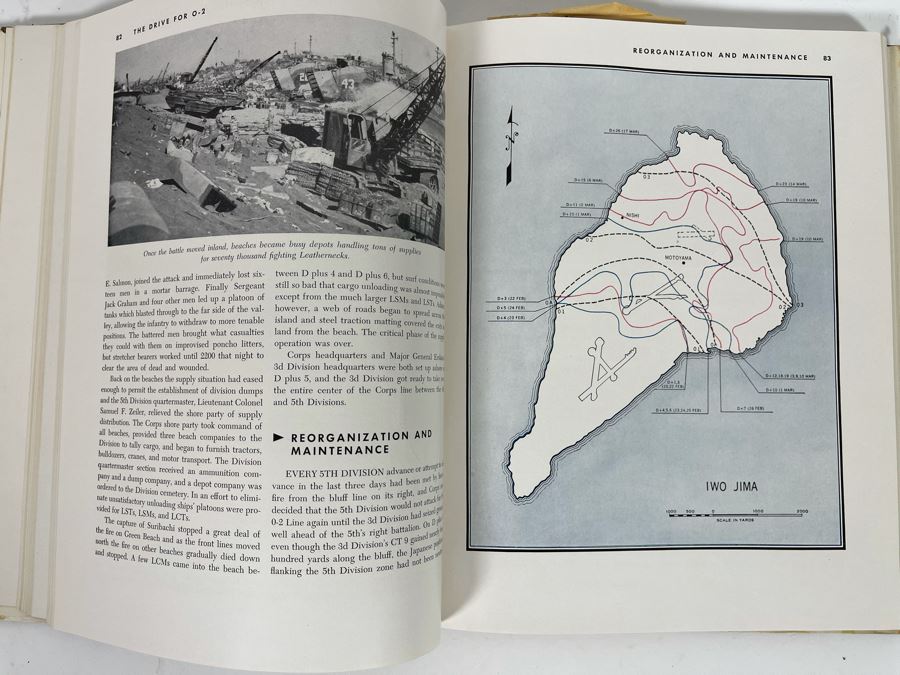 First Edition Book The Spearhead: The 5th Marine Division In World War II [Photo 7]