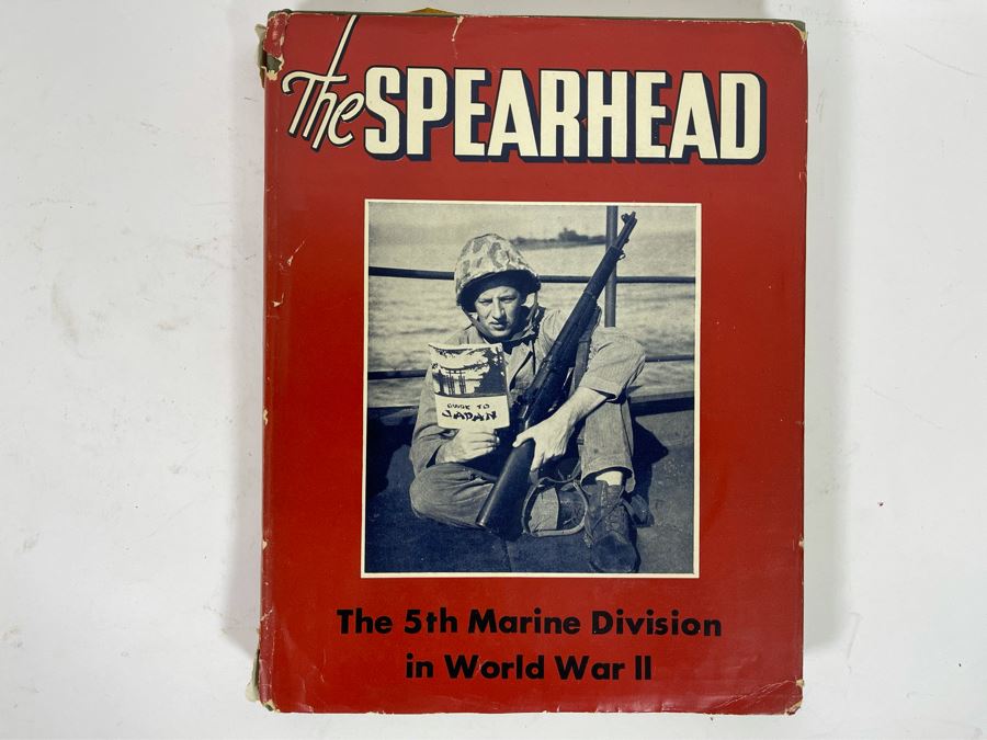 First Edition Book The Spearhead: The 5th Marine Division In World War II [Photo 2]