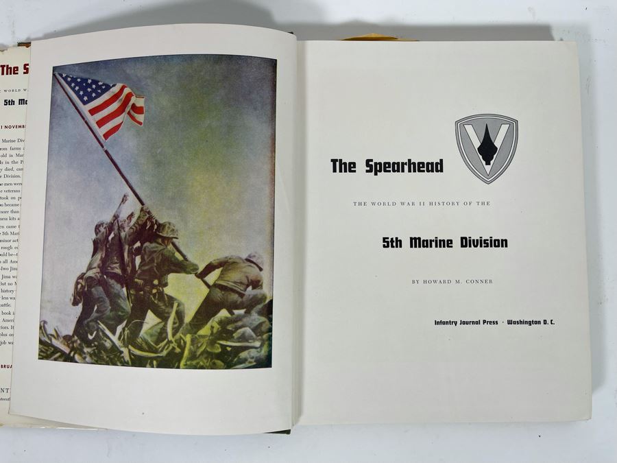 First Edition Book The Spearhead: The 5th Marine Division In World War II [Photo 4]