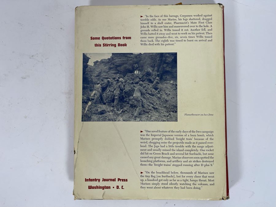 First Edition Book The Spearhead: The 5th Marine Division In World War II [Photo 9]