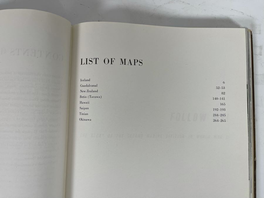 First Edition Book Follow Me! The Story Of The Second Marine Division In World War II By Richard W. Johnston 1948 [Photo 6]