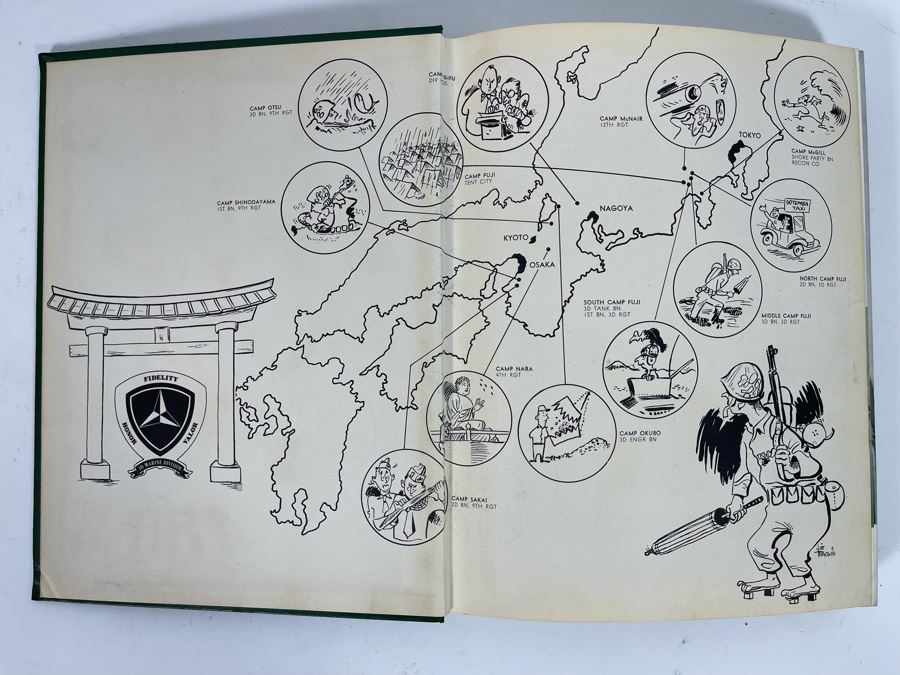 First Edition Book The Story Of The 3rd Marine Division In Japan August 1953 - August 1954 [Photo 3]