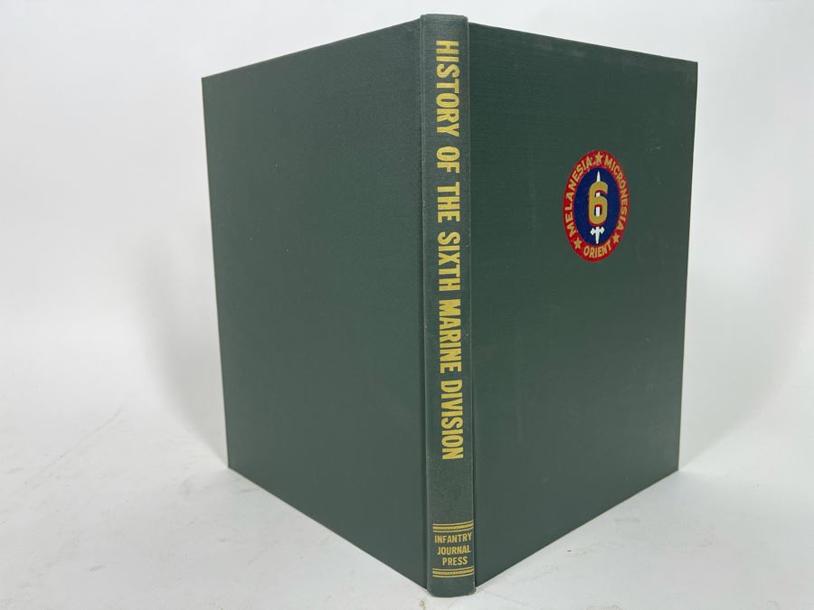 First Edition Book The History Of The Sixth Marine Division Washington Infantry Journal Press [Photo 2]
