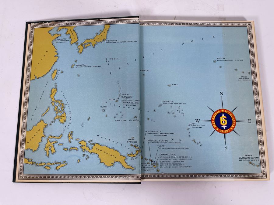 First Edition Book The History Of The Sixth Marine Division Washington Infantry Journal Press [Photo 3]